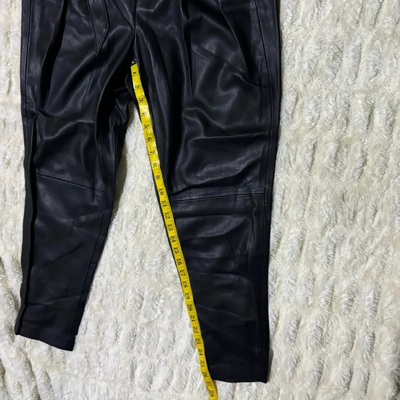 NWT BLANKNYC Women’s Leather Belted PaperBag Waist Pants - Picture 14 of 14